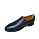 Party & Casual Oxford Without Lace Leather Shoe For Men-PM23023-Black