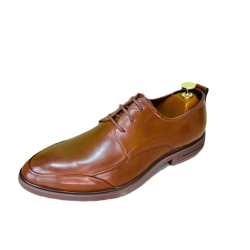 Party & Casual Premium Quality Leather Formal Shoes-Tan Brown
