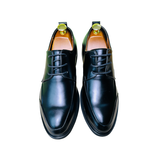 Party & Casual Premium Quality Leather Formal Shoes-Black