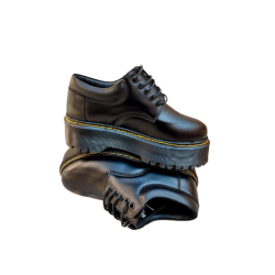 Oxford Shoe Mono Original Leather With Triple Sole Inspired By Dr. Martins-35X39