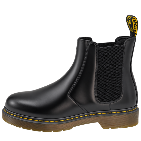 Chelsea Original Sleek Shine Leather Boot Inspired By Martens Single Sole-38X43