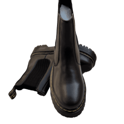 Chelsea Original Wax Leather Boot Inspired By Martens Triple Sole-35X39