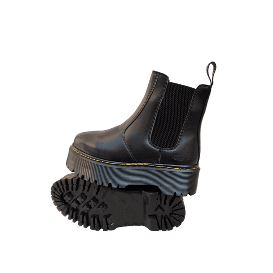 Chelsea Original Wax Leather Boot Inspired By Martens Triple Sole-35X39