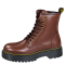 Full Boot With Micro Wax Leather Inspired By Martens Triple Sole-35X39-Brown