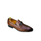 Party & Casual With Slim To Leather Brown Shoe For Men