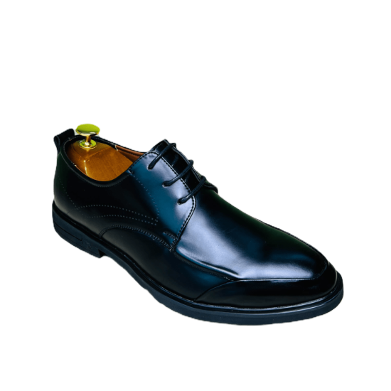 Party & Casual Premium Quality Leather Formal Shoes-Black