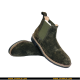 ZARA Chelsea Ankle Slip-On Boot Comes With Camel Shower Leather For Men In Olive Green - Size 40x43