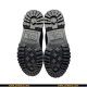 Dr.Martens Inspired Original Brogue Leather Ankle Lace Up Double Sole Black Boot - Size 40X44