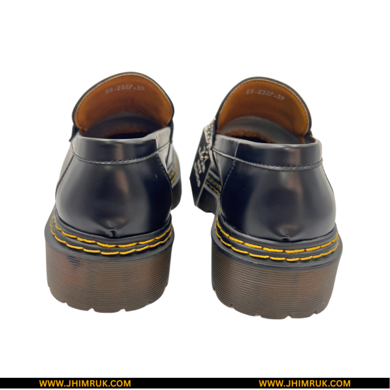 Penny Loafers By martens Adrian Double Sole with Double Stitching comes with Soft & High Quality Leather Upper, Made in Vietnam-39X43