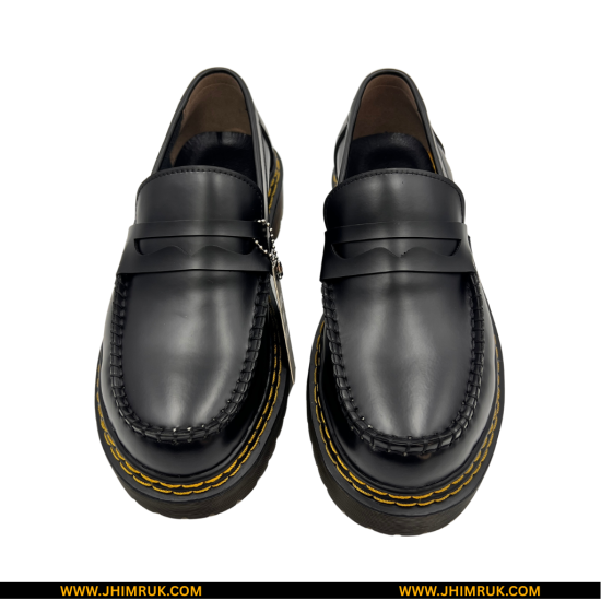 Penny Loafers By martens Adrian Double Sole with Double Stitching comes with Soft & High Quality Leather Upper, Made in Vietnam-39X43