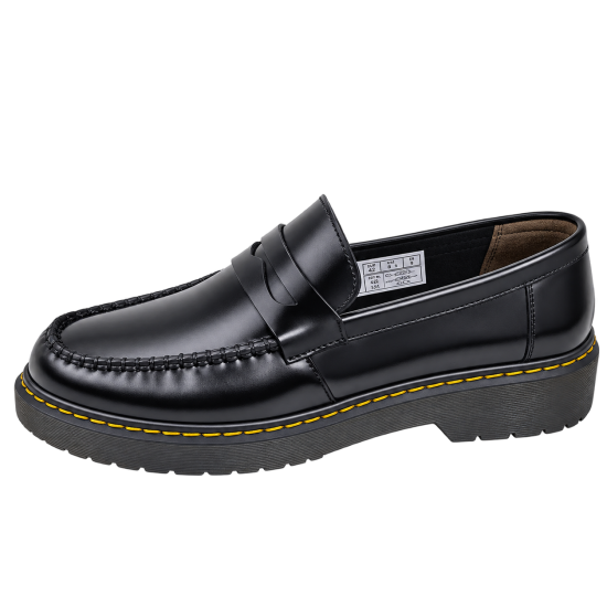 Penny Loafers By martens Adrian Single Sole with Soft & High Quality Leather Upper, Made in Vietnam-39X43