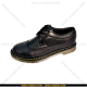 Brogue Oxford  Single Sole Black Leather Shoes Inspired By Dr. Marten - Size 40X43