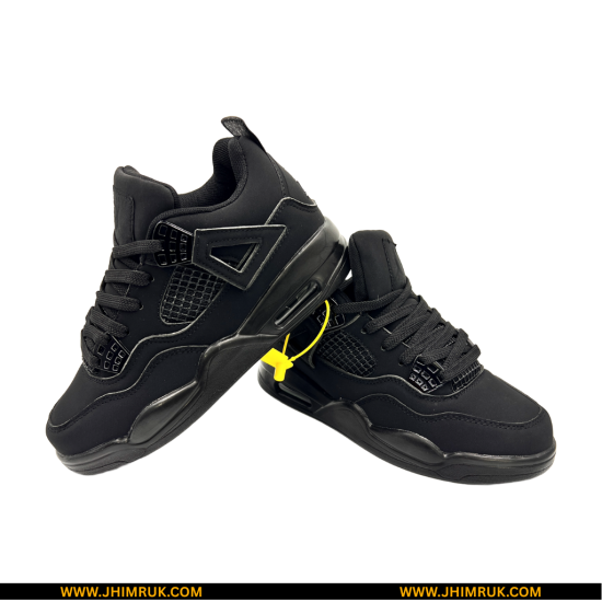 Black Cat Jordan 4 Sneakers For Men High Copy - Size 39X43
