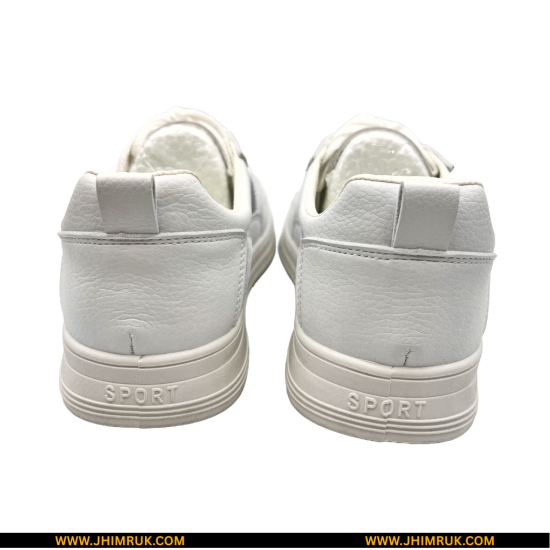 Sneakers For Men In White Color With High-Quality Materials -39X43