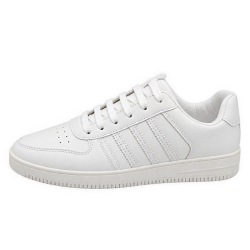 Sneakers For Men In Full White Color With Soft Materials -39X43
