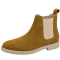 ZARA Chelsea Ankle Slip-On Boot Comes With Camel Shower Camel Suede leather For Men - Size 40x43
