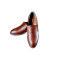 Party & Casual Oxford Shoes Without Lace Leather For Men-PM415-Cherry Brown