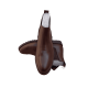 Chelsea Smooth Leather Boots For Men, Pullman-Brown
