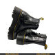 Full Boot With Micro Leather Inspired By Dr.Martens Triple Sole-35X39-Black