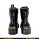 Full Boot With Micro Leather Inspired By Dr.Martens Triple Sole-35X39-Black