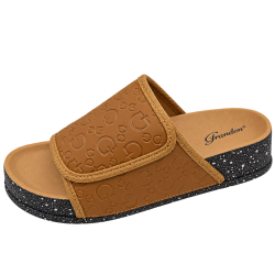 Sandals For Women & Girls, Premium quality  For Comfortable Walk In Camel Color, Size - 36x40