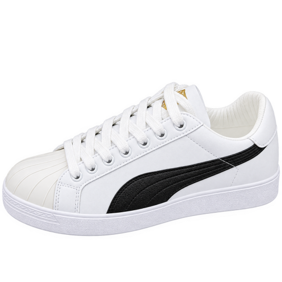 Sneakers By Puma in White Color with Soft Materials- Size 36X40