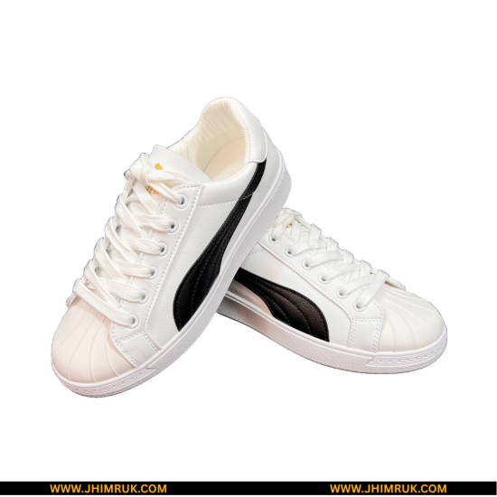 Sneakers By Puma in White Color with Soft Materials- Size 36X40 